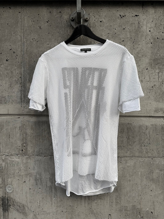 Alexandre Plokhov Layered Mesh Graphic T-Shirt (50)