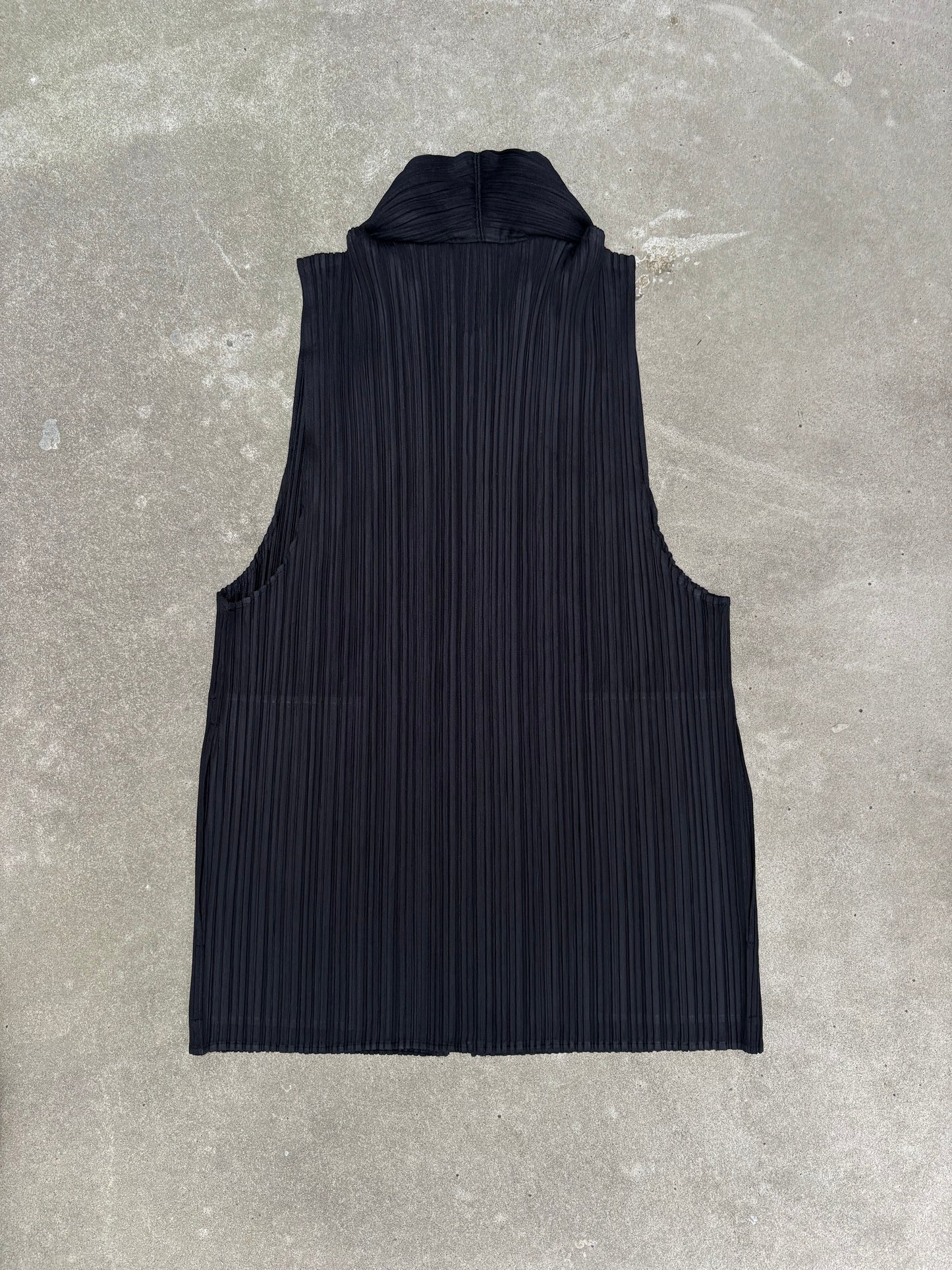 Issey Miyake Plissee Zip Top (S)