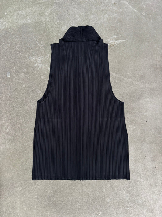 Issey Miyake Plissee Zip Top (S)