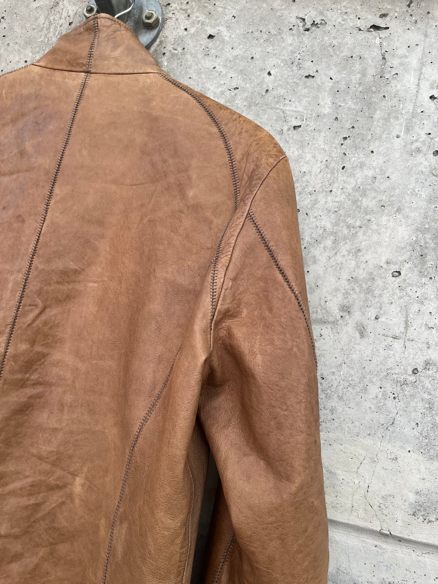 Jackrose Scarstitch Leather Jacket (3)