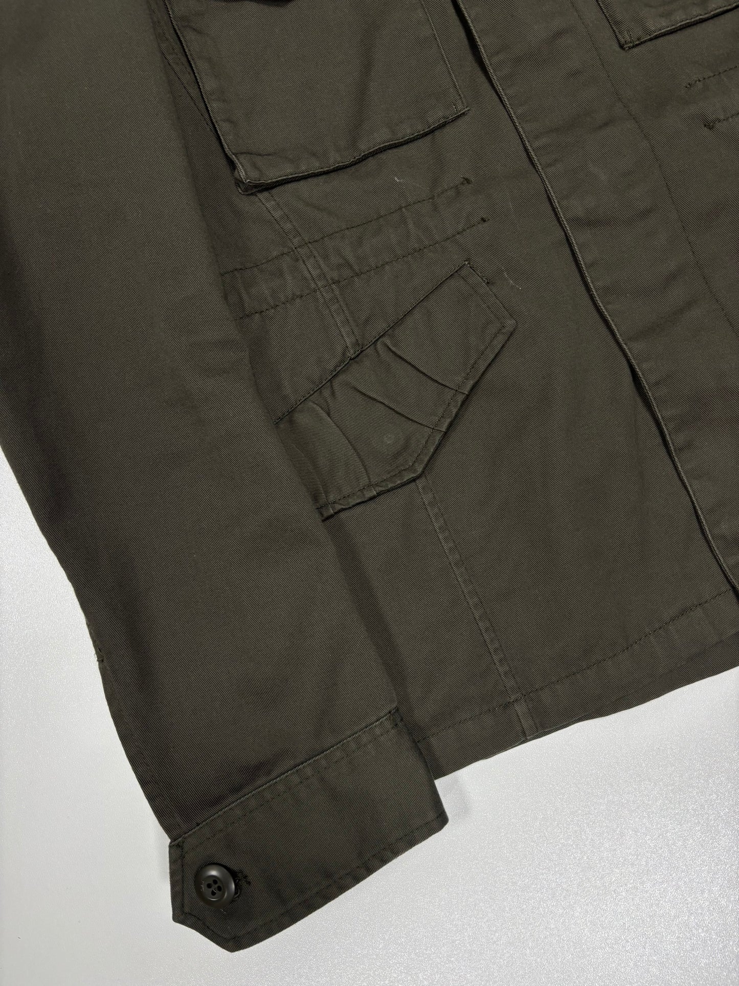 Japanese Buffalo Bobs Military Jacket with Metal Cord Hood (M)