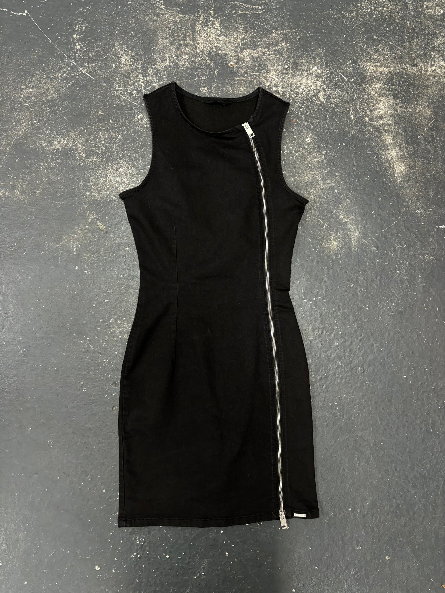 Diesel Black Denim Dress (M)