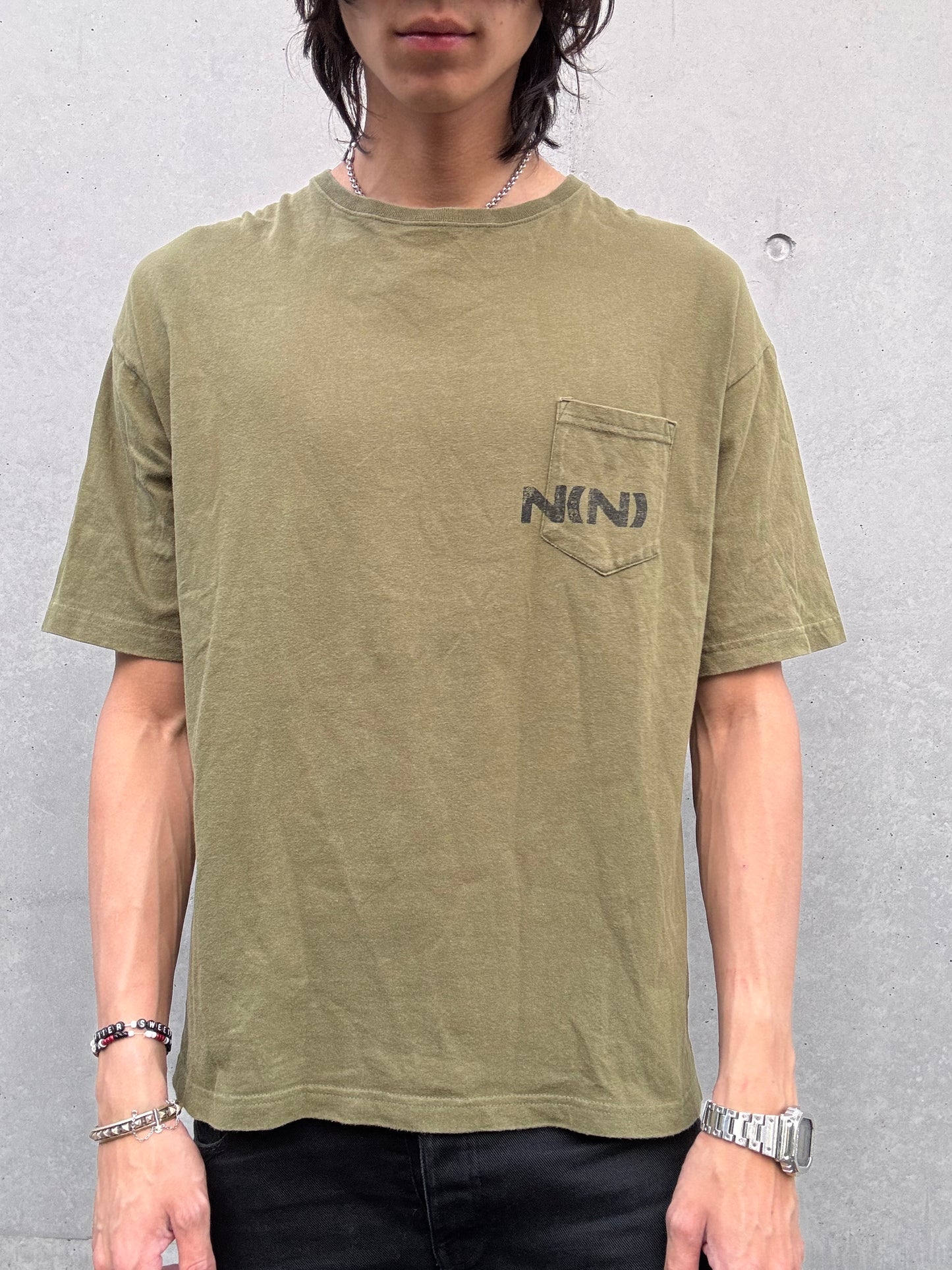 Number (N)ine Boxy Single Pocket Tee (L)