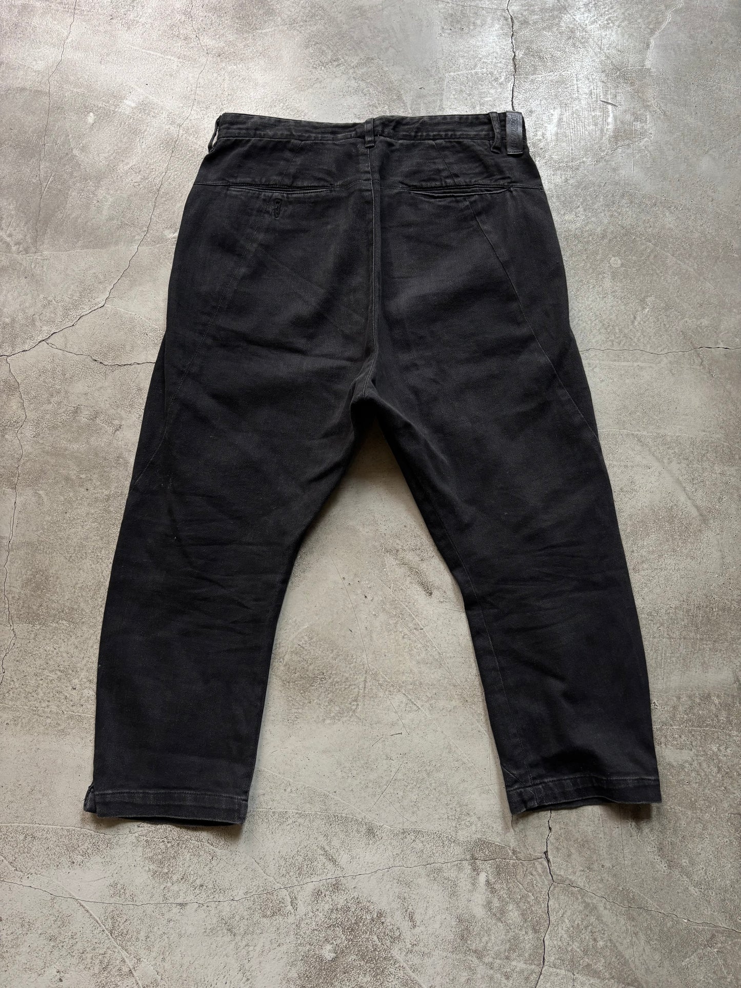 Isamu Katayama Backlash Darted Denim Shorts (30)