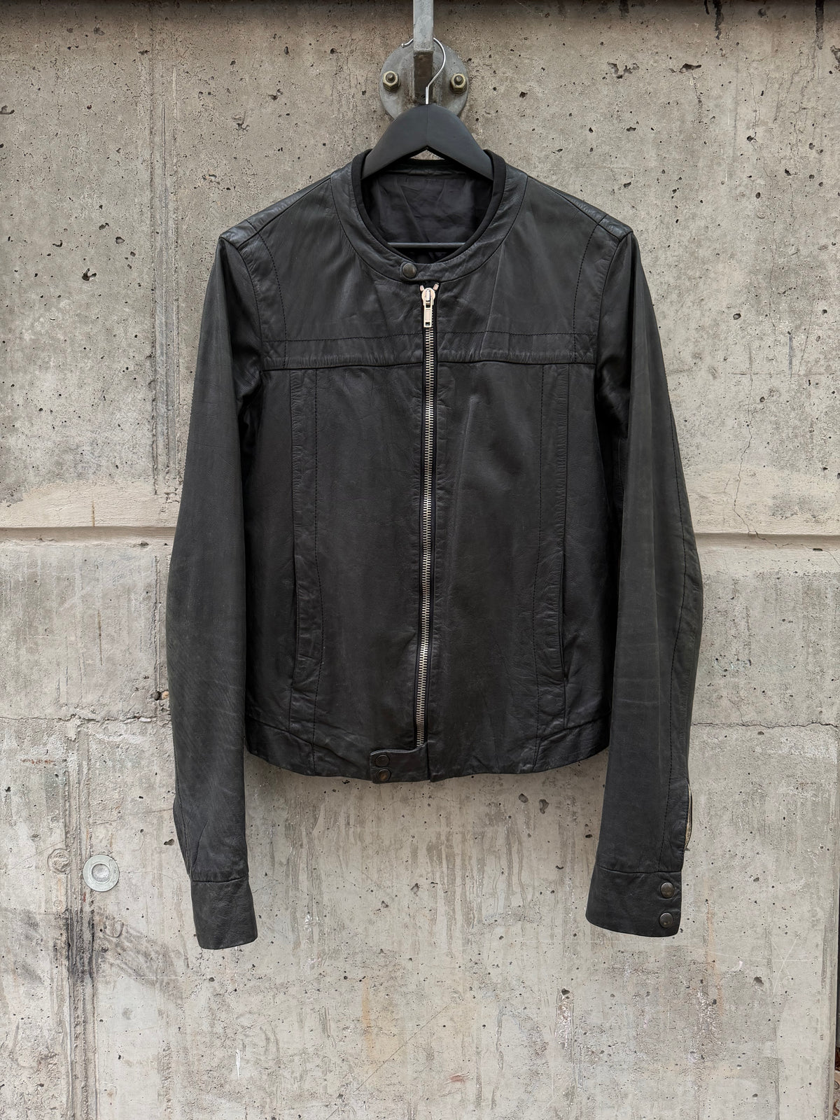 2000 Rick Owens Rider Leather Jacket (50)