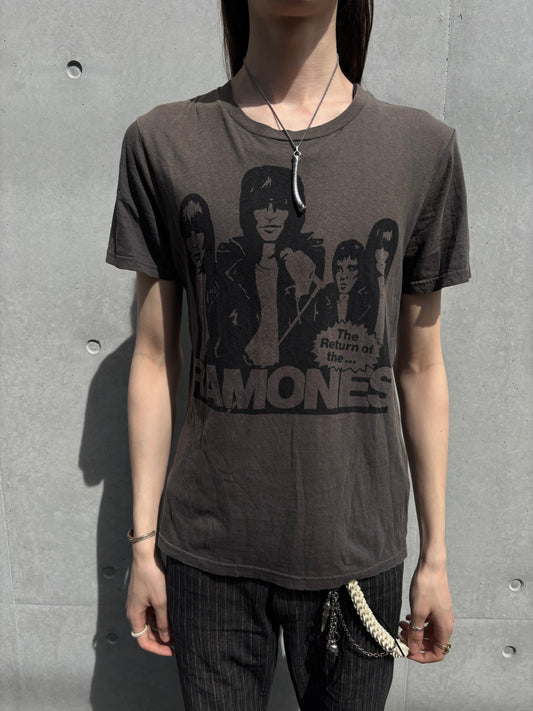 Hysteric Glamour Faded Brown Ramones Tee (M)