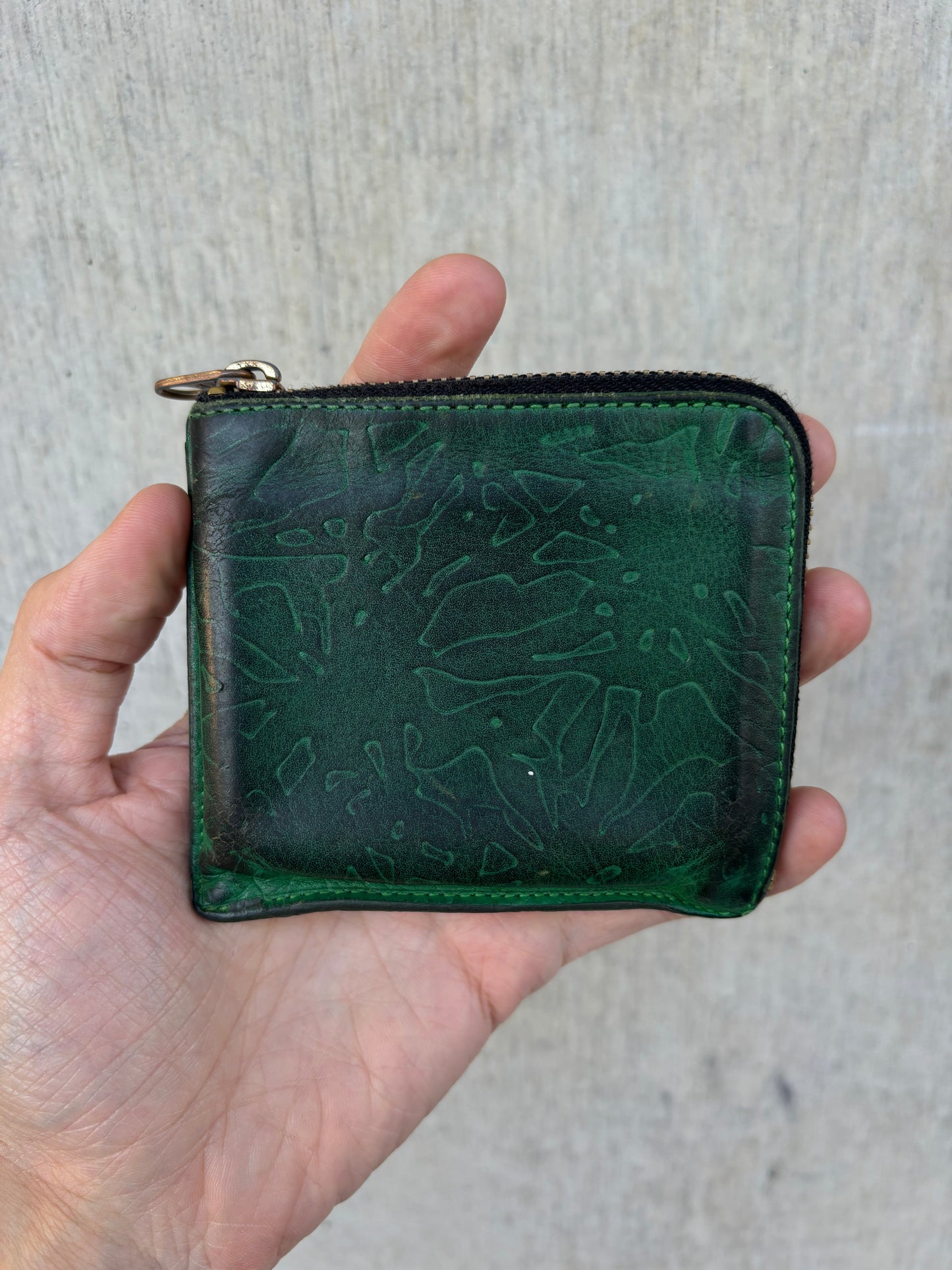 Comme des Garçons Dark Green Wallet