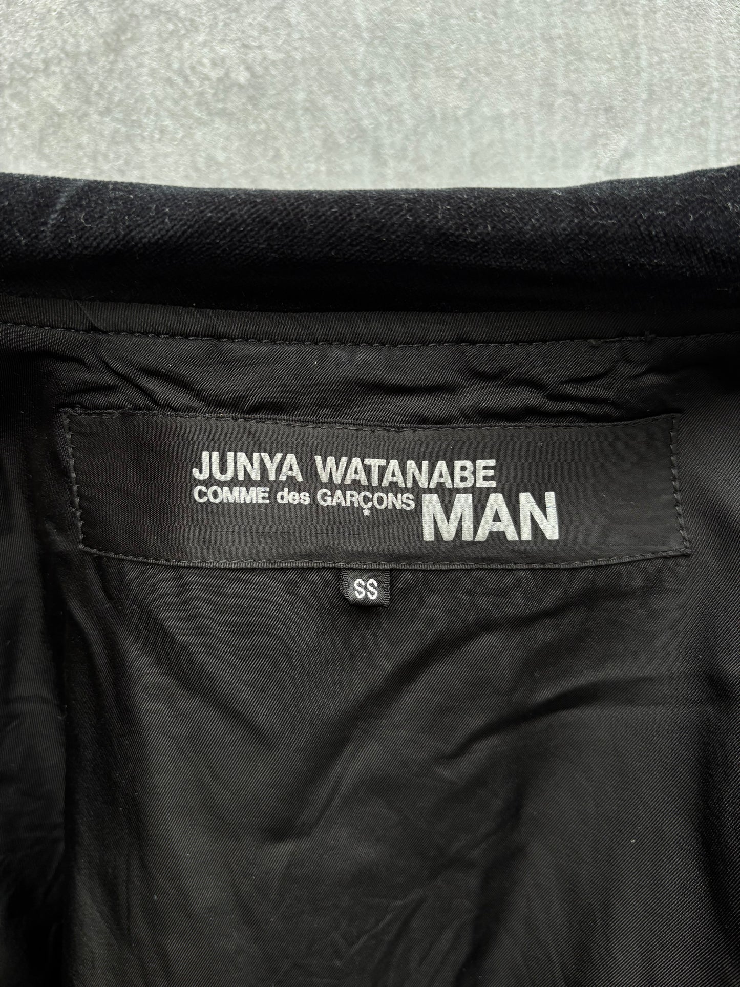 AW/2007 Junya Watanabe Velvet Perfecto Biker Jacket (S)