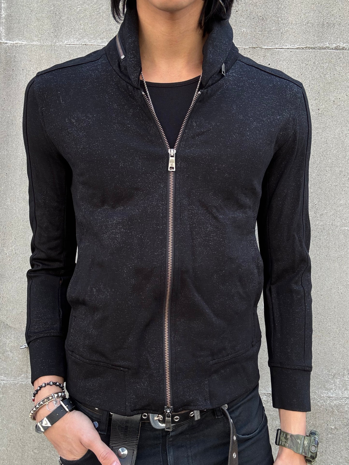 Schlüssel Hidden Hood Zip Up Sweater (M)