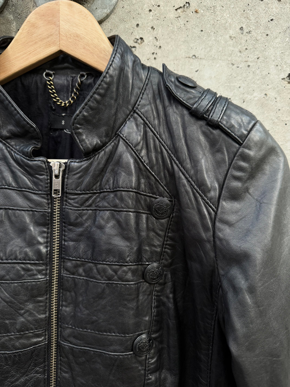 Napoleon Leather Jacket (S)