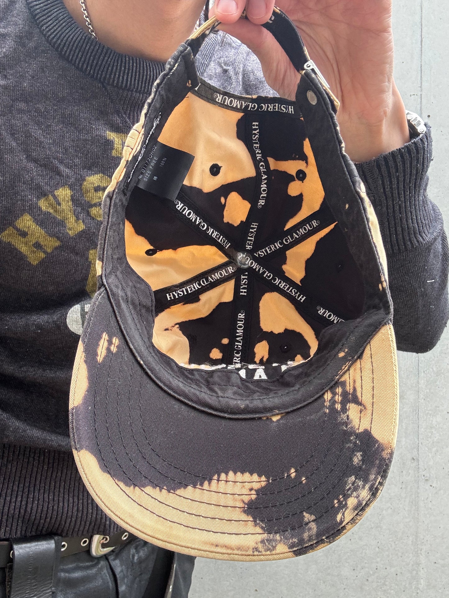 Hysteric Glamour Bleached Cap (OS)