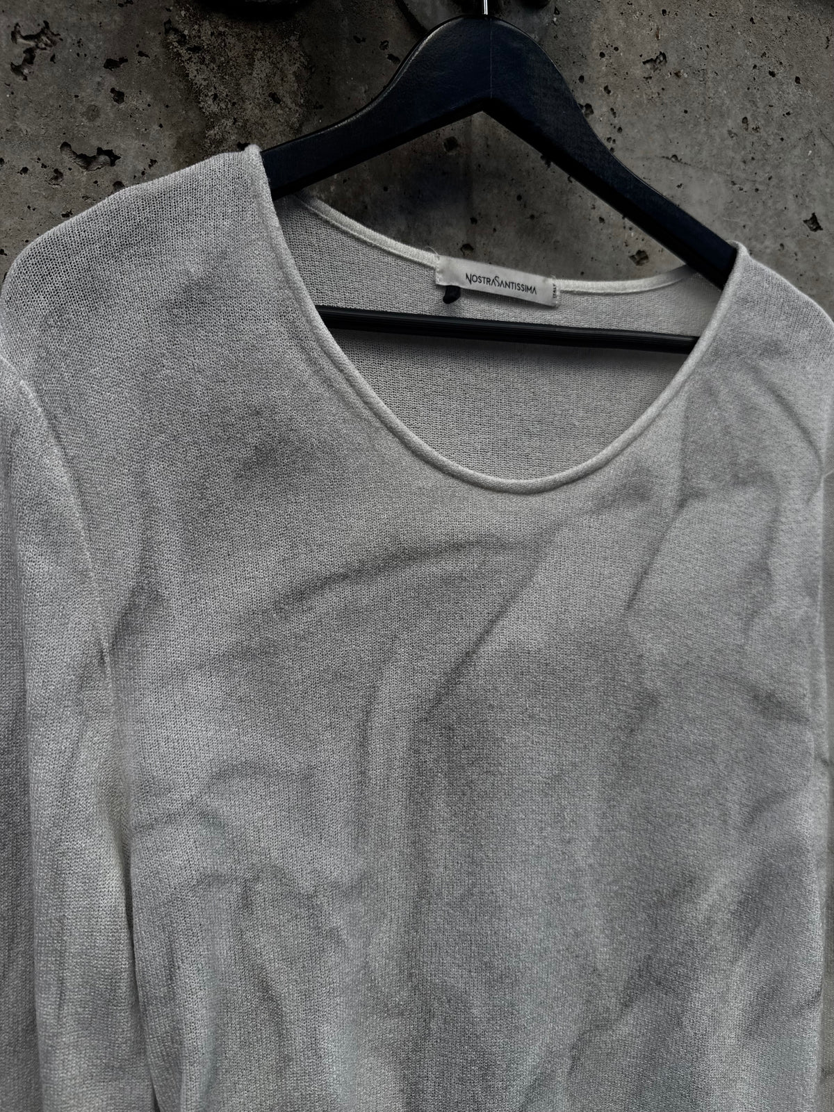 Nostrasantissima Distressed Tie-Dye Longsleeve (52)