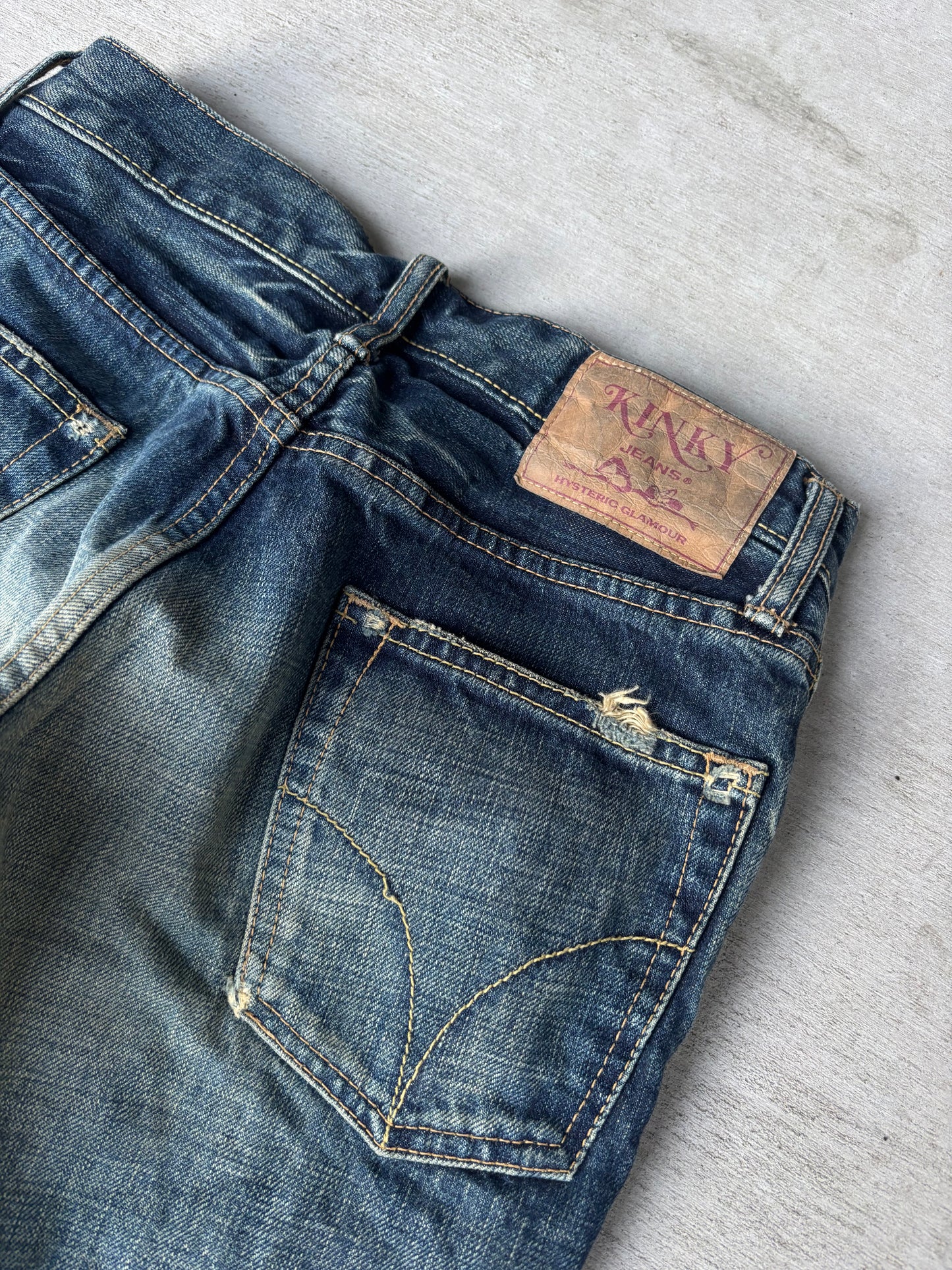 Hysteric Glamour Womens Studded Blue Denim (S)