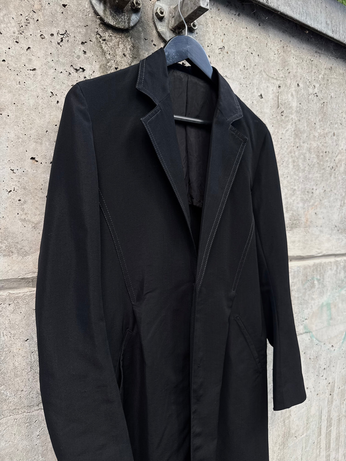 AW/99 Y'S By Yohji Yamamoto Long Wool Coat (M)