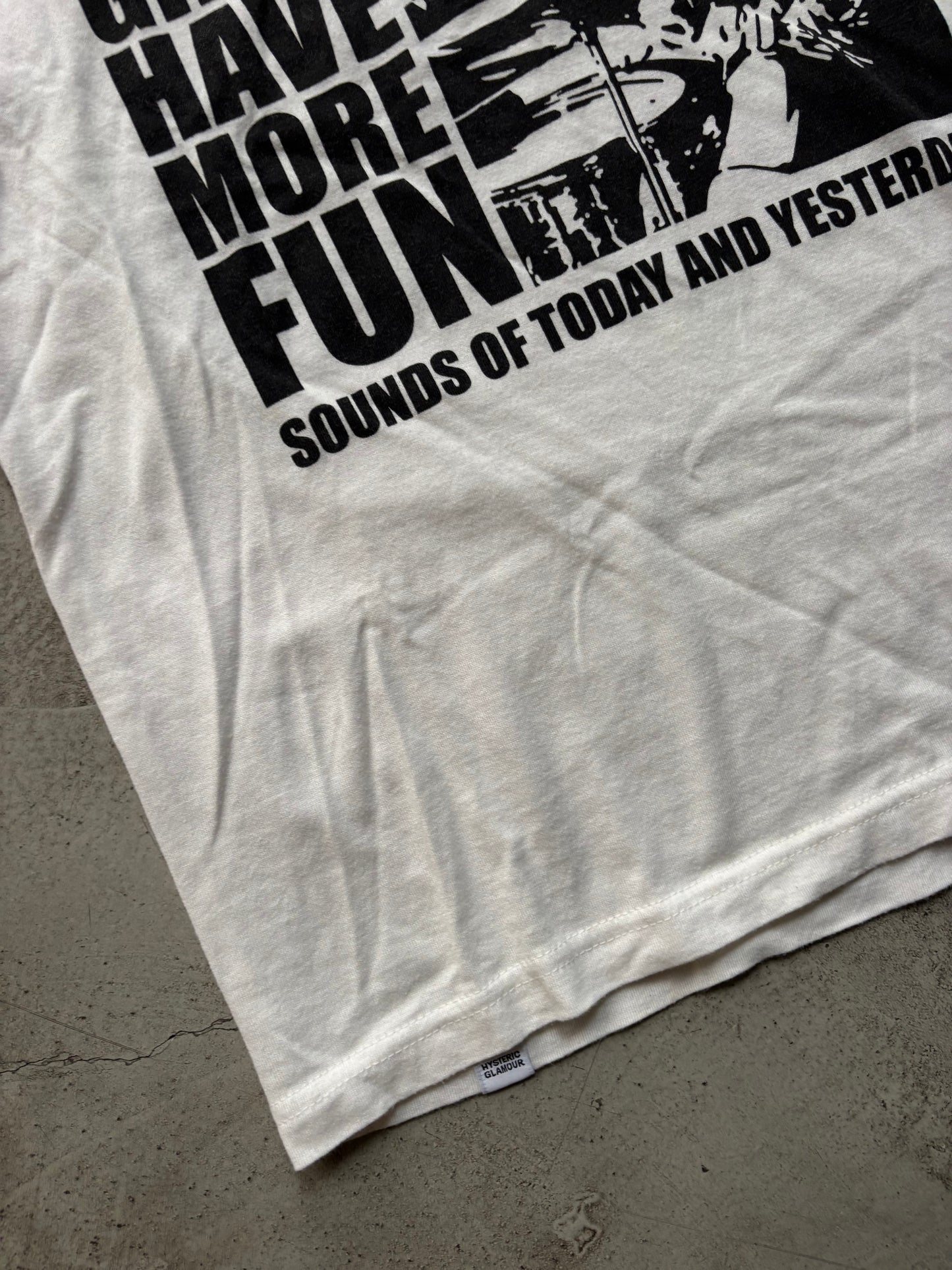 Hysteric Glamour Girls Have More Fun Tee (M)