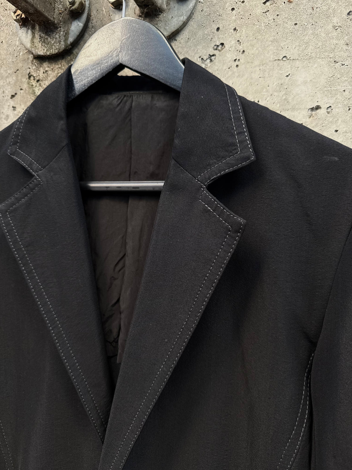 AW/99 Y'S By Yohji Yamamoto Long Wool Coat (M)