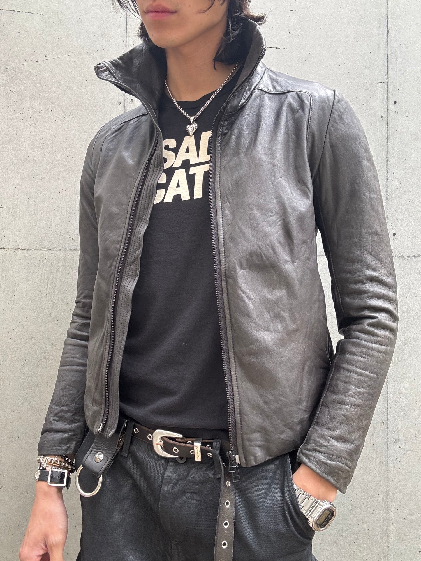 Trove Japanese Leather Jacket (S)