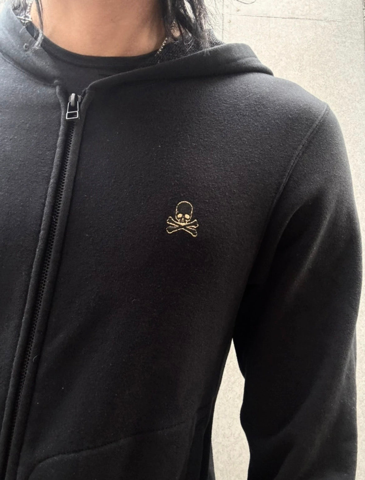 Roen Skull Zip Hoodie (M)