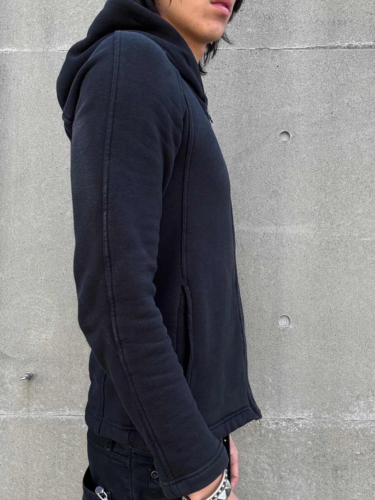 Roar Guns Studded Raglan Zip Hoodie (L)