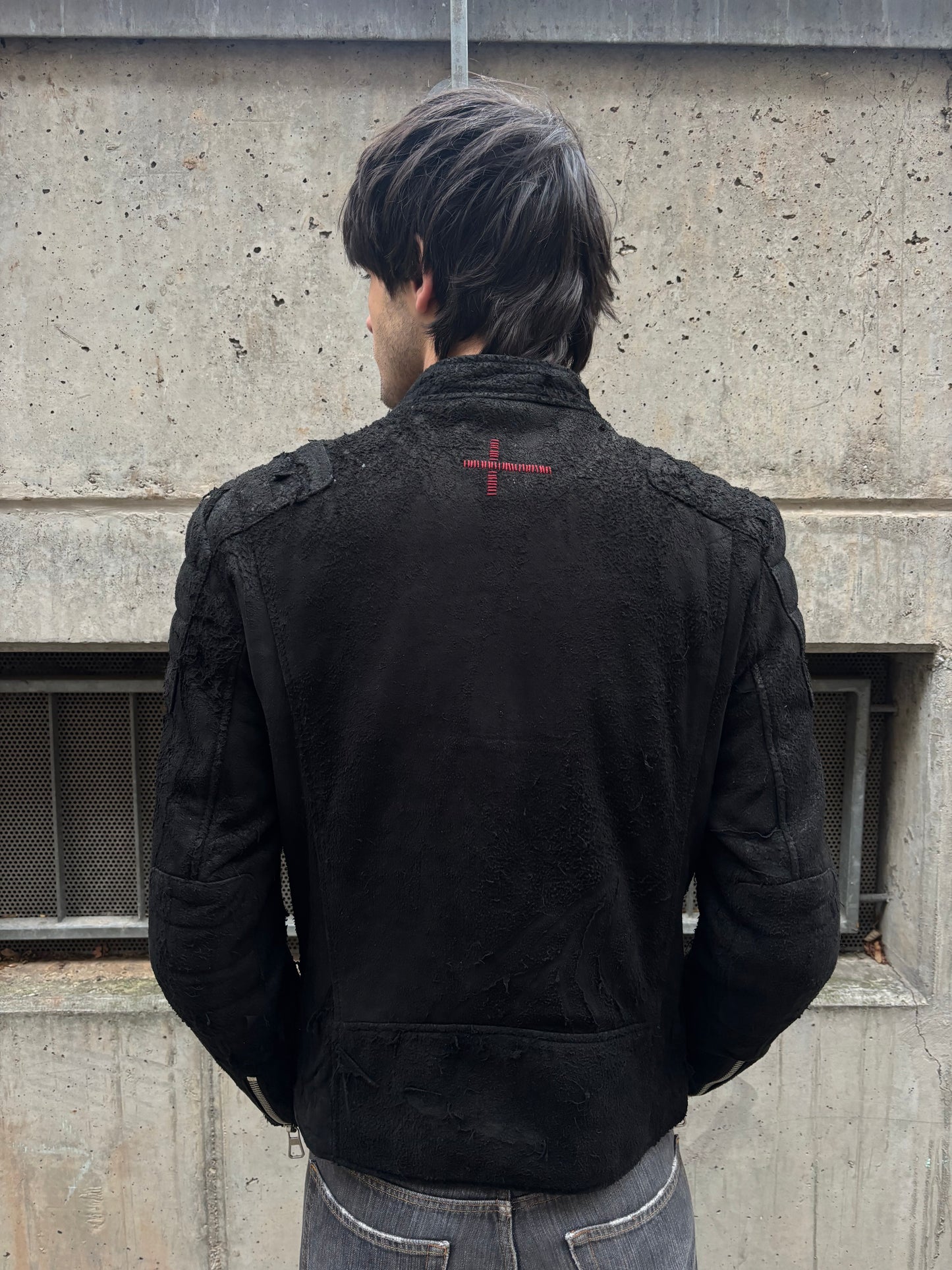 Preach Brushed Lamb Nap Racer Jacket (L)