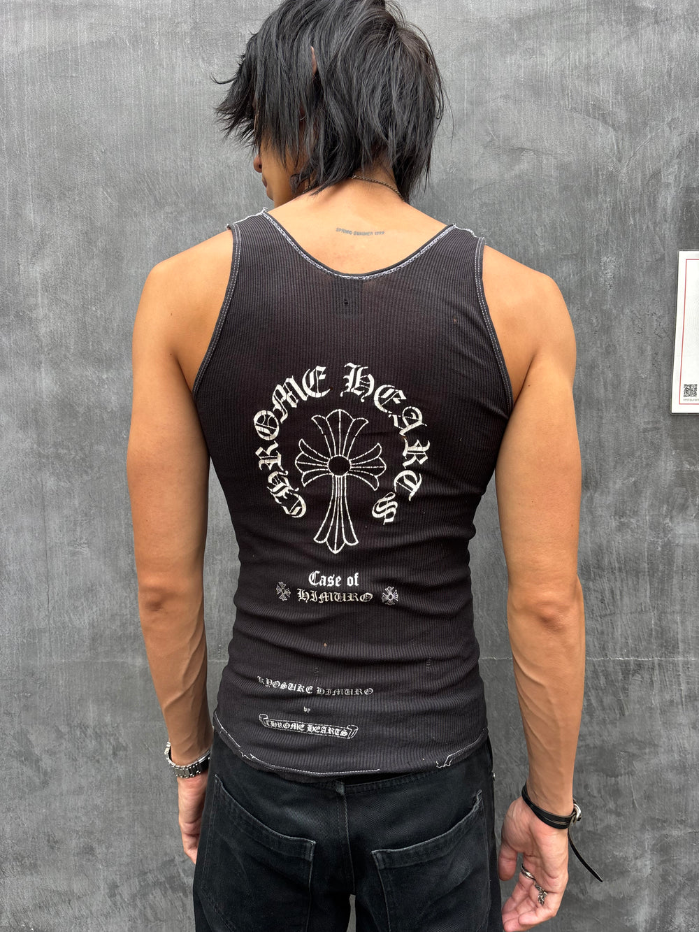 2003 Chrome Hearts x Kyosuke Himuro Ripped Tanktop (M)