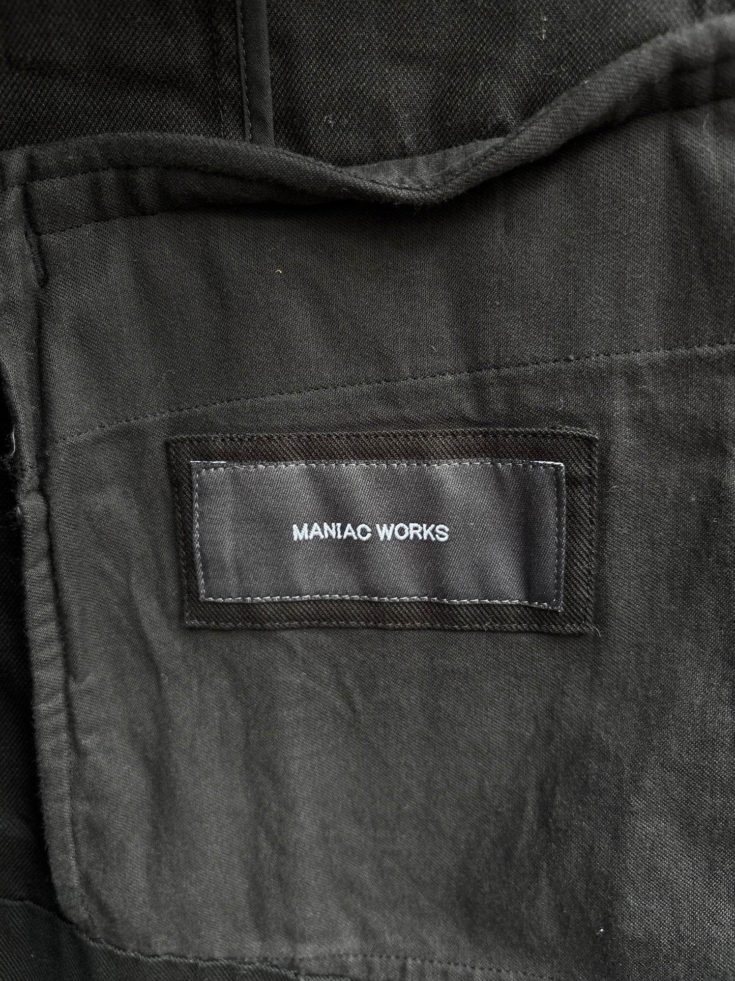SS/08 Maniac Works Velvet Printed Skull Blazer (M)