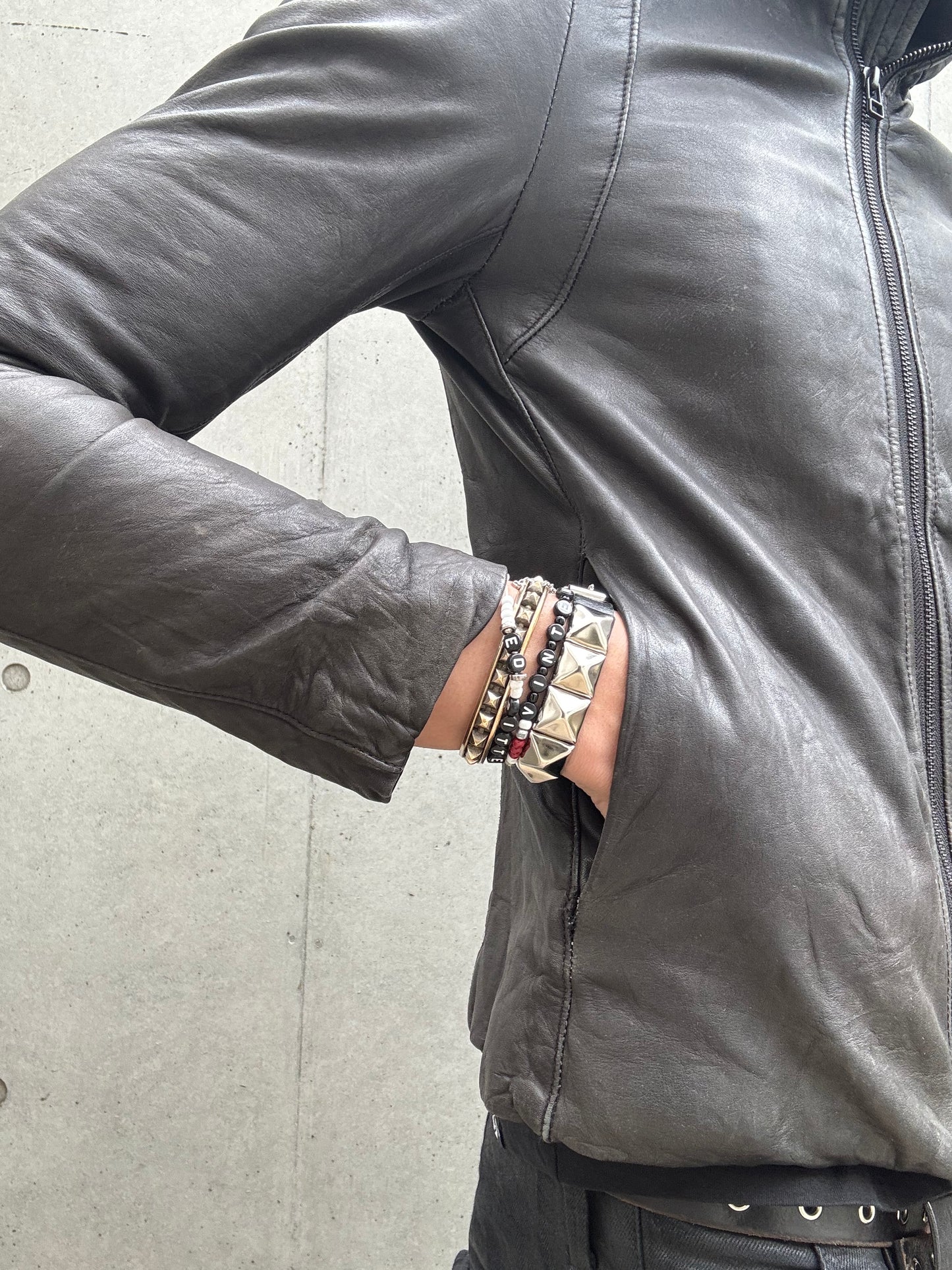 Trove Japanese Leather Jacket (S)
