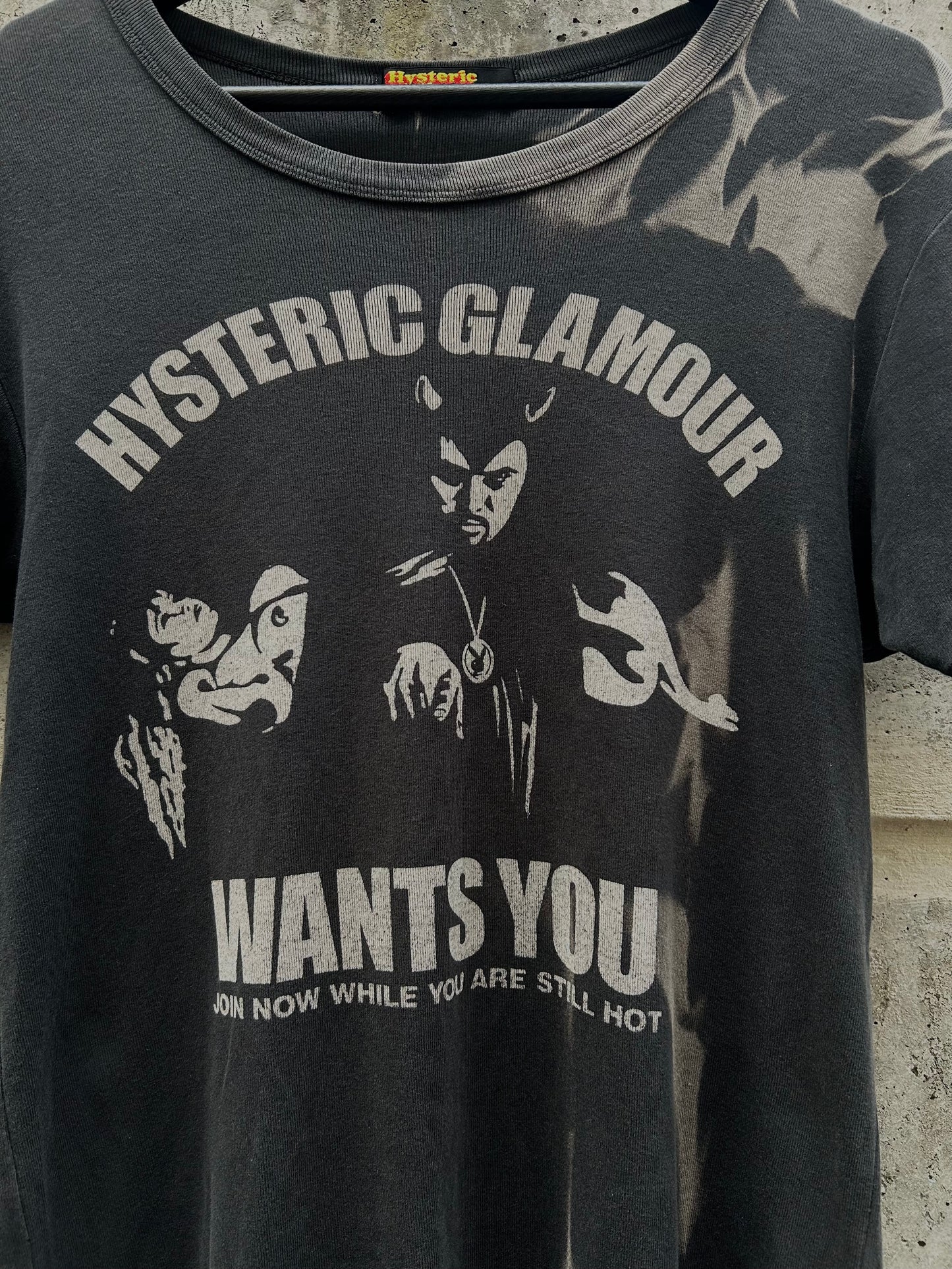 Hysteric Glamour Tight Fit Ringer Devil Shirt (L)