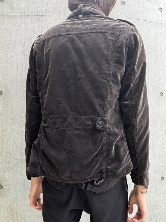 Halb by Kiminori Morishita Velvet Military Jacket (M)