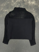 Lade das Bild in den Galerie-Viewer, Helmut Lang Womens Navy Mesh Sweater (L)
