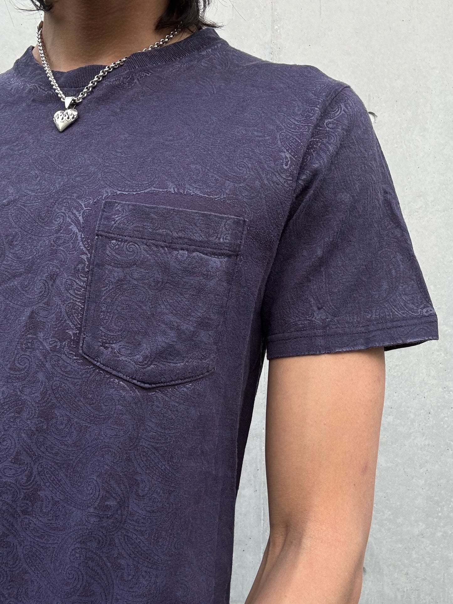 Number (N)ine Purple Paisley Tee (M)