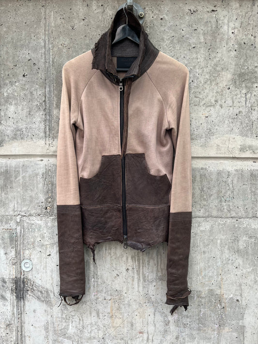 AW/06 Michel Berandi Leather Jacket (XS)
