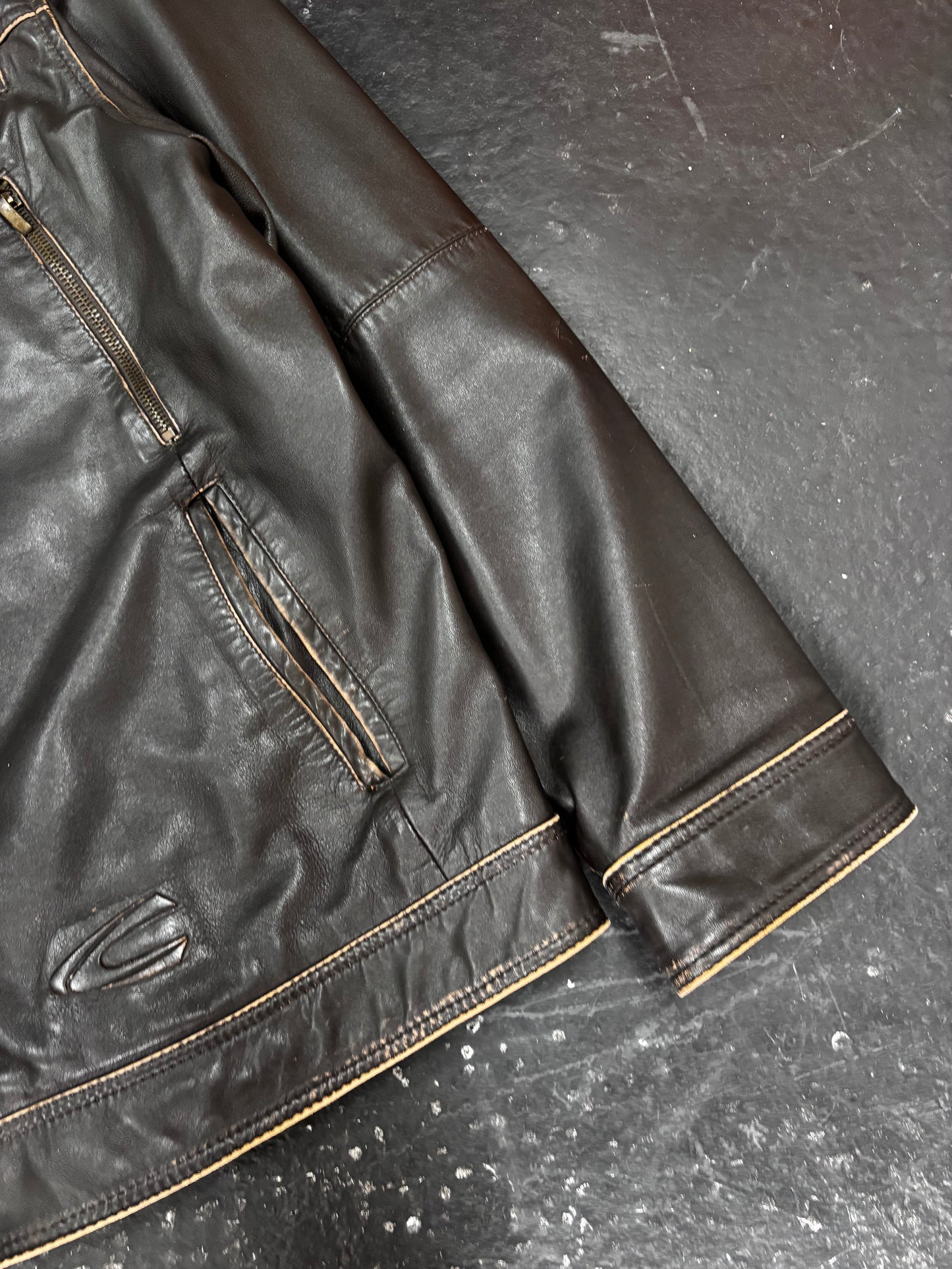 Camel Active Leather Jacket (L)