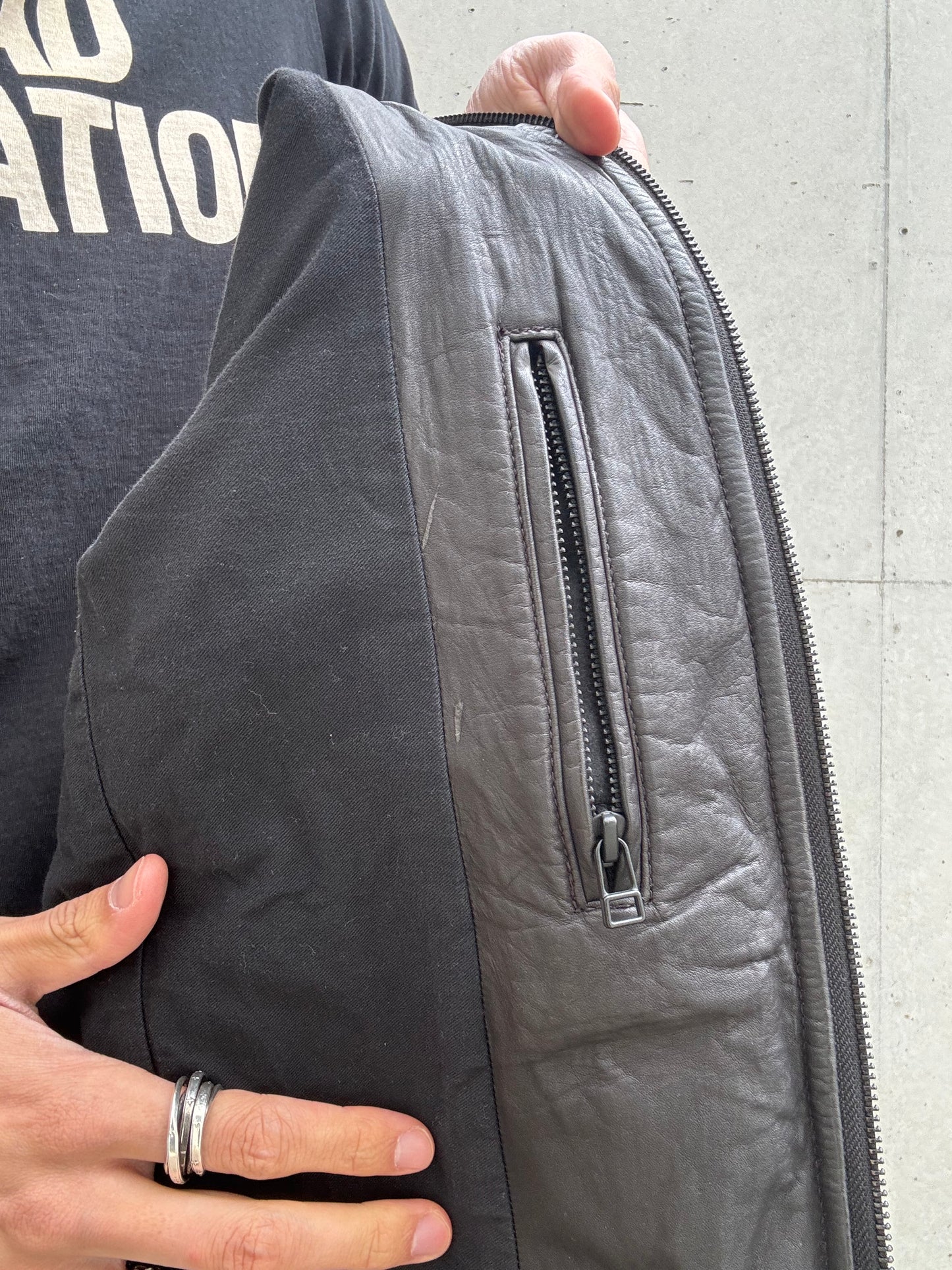 Trove Japanese Leather Jacket (S)