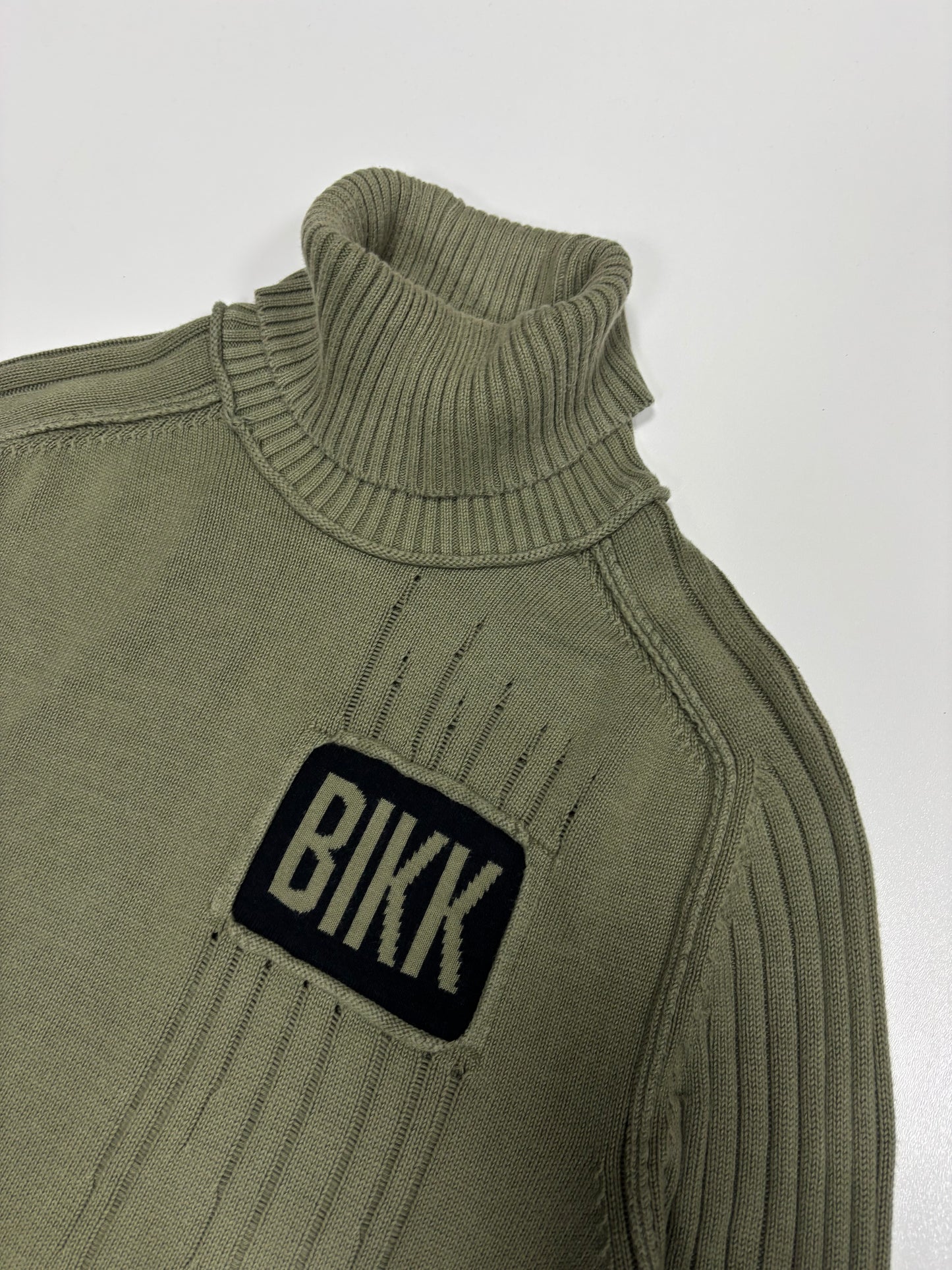 Bikkembergs Distressed Turtleneck (L)