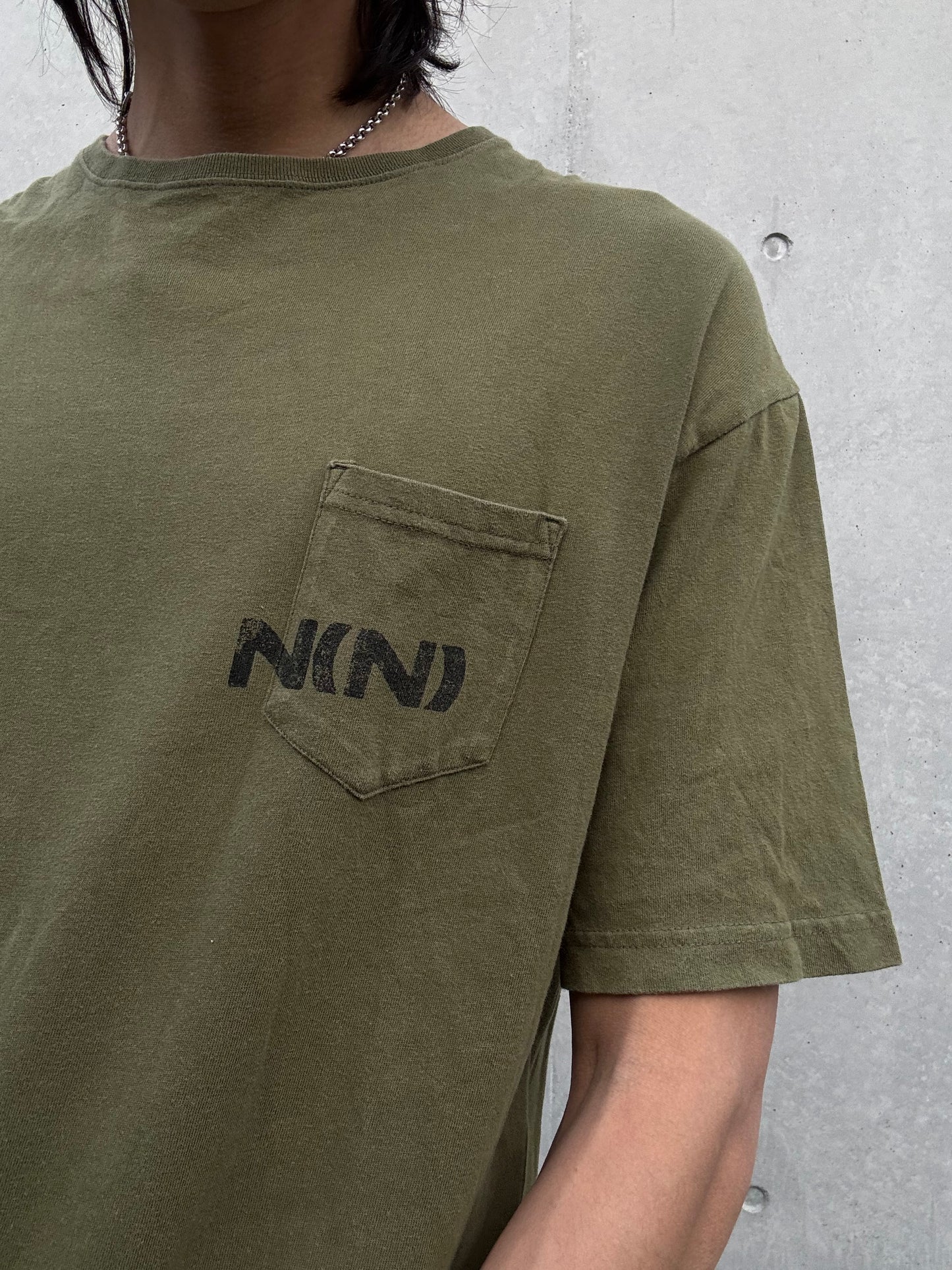 Number (N)ine Boxy Single Pocket Tee (L)