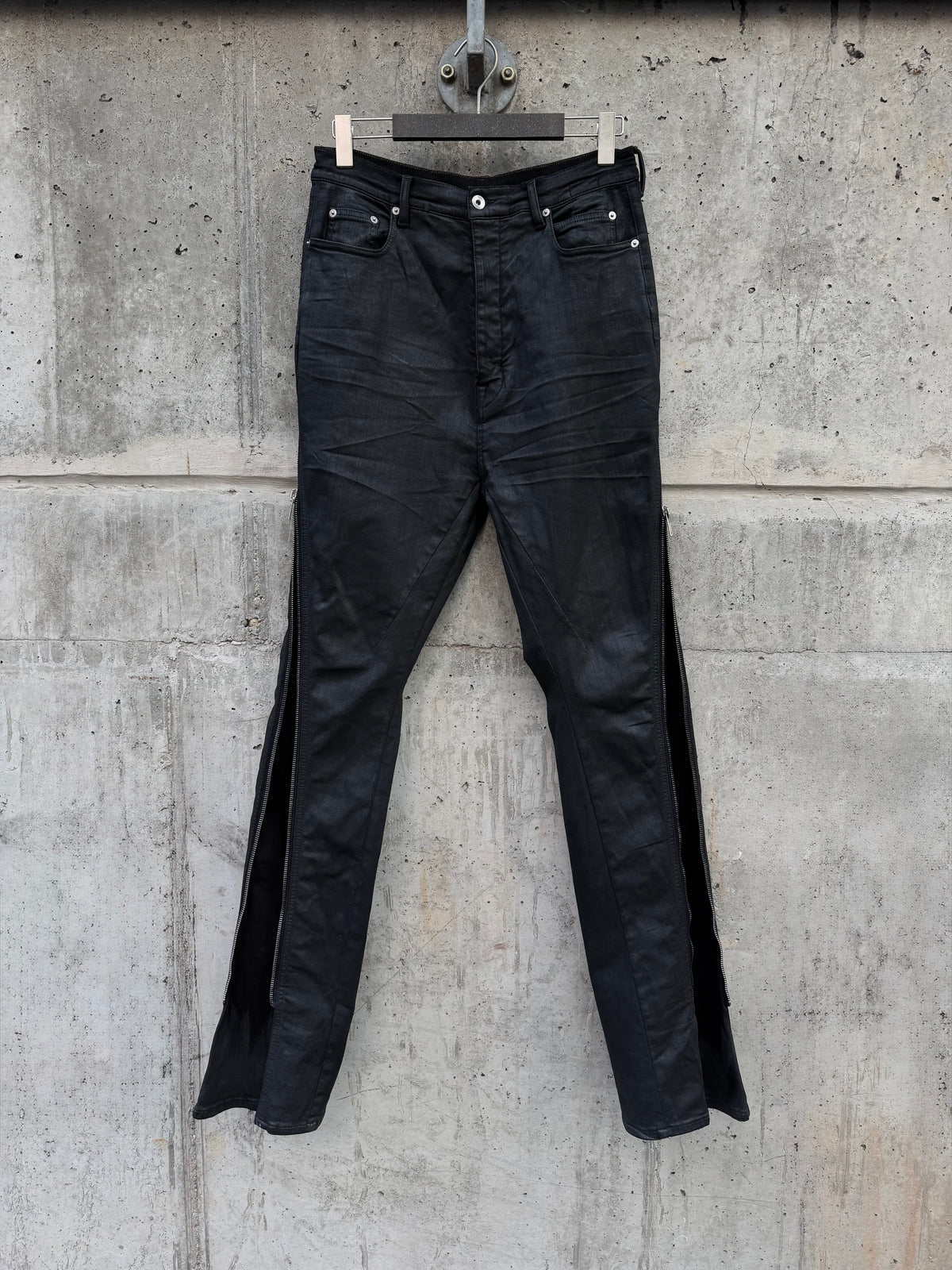 SS/24 Rick Owens Waxed Black DRKSHDW Bolan Denim (32)