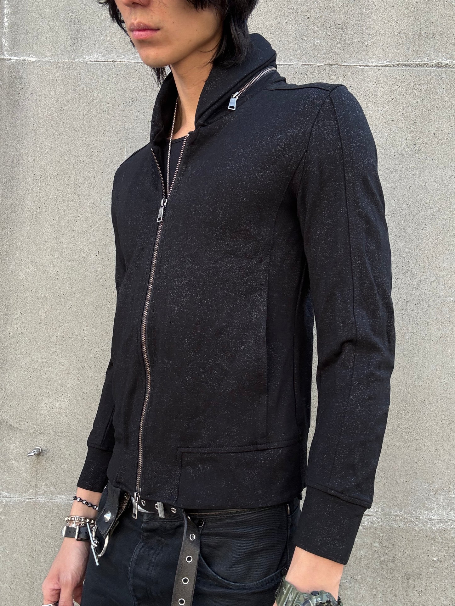 Schlüssel Hidden Hood Zip Up Sweater (M)