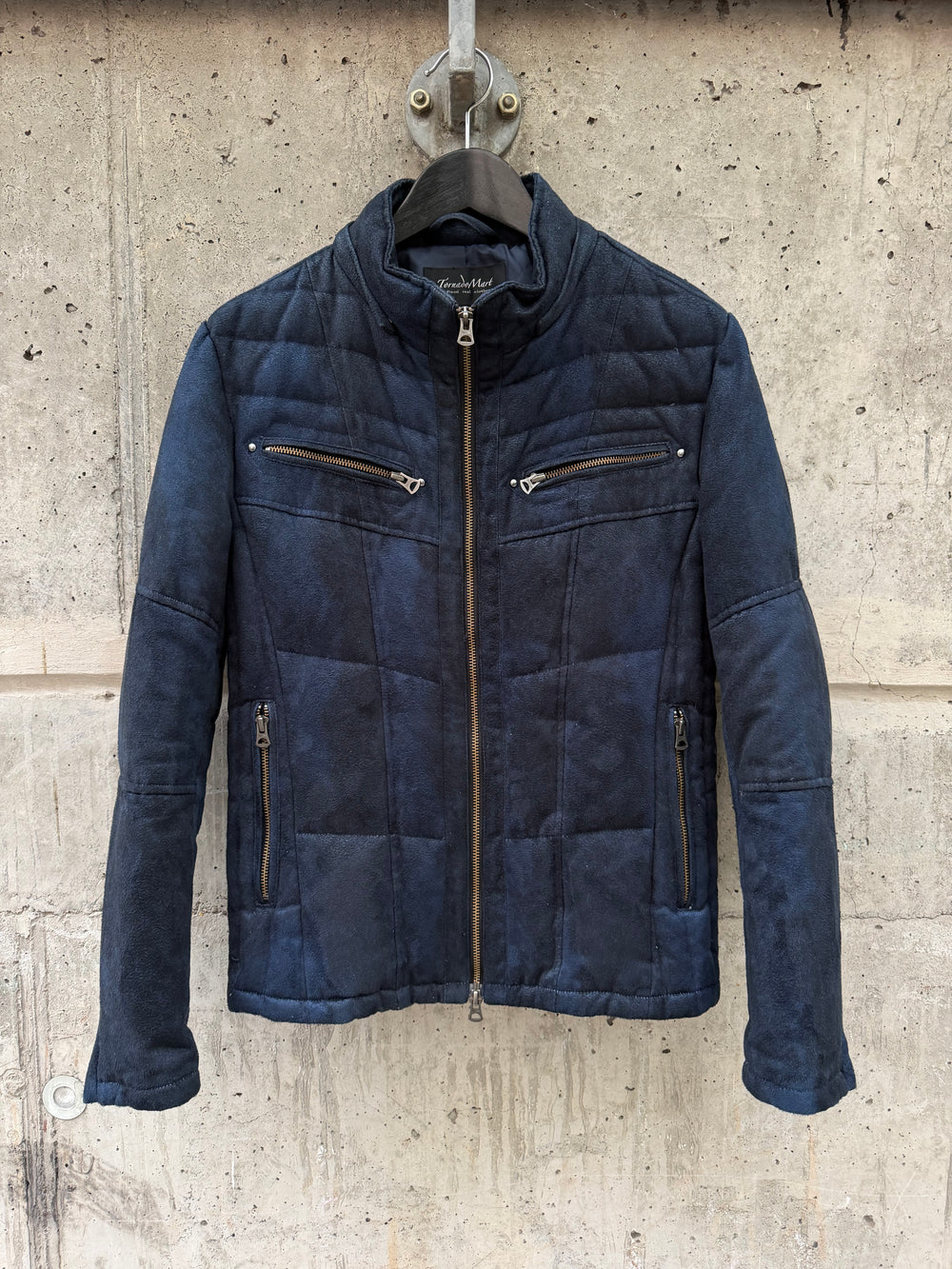 Tornado Mart Suede Cotton Puffer Jacket (M)