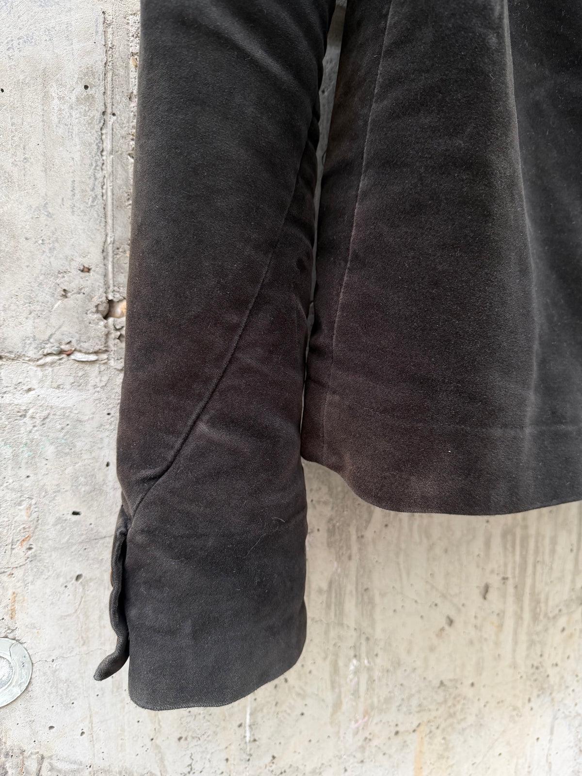 AW/17 Rick Owens Darkshadow Brushed High Collar Zip Jacket (48)