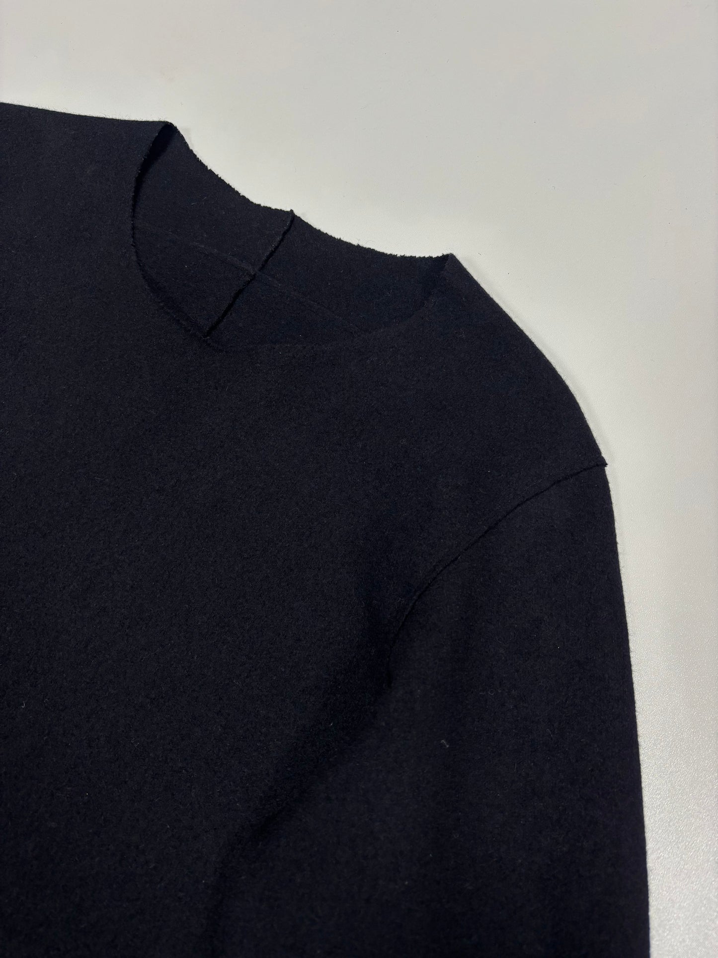 Attachment by Kazuyuki Kumagai Raw Hem Sweater (L)