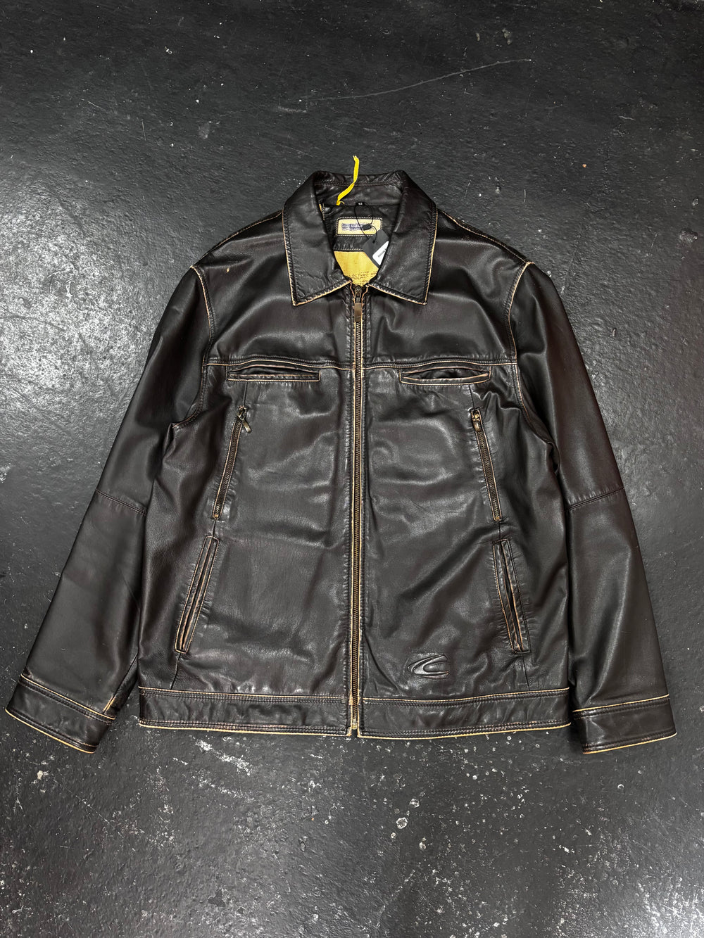 Camel Active Leather Jacket (L)