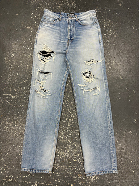 Balenciaga Ripped Jeans (Size 34)