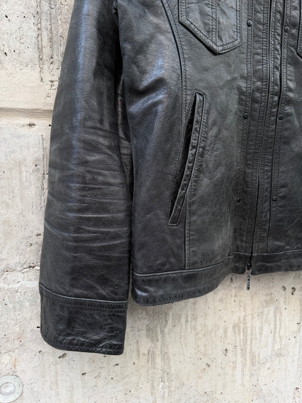 A.S.M. Rider Leather Jacket (S)