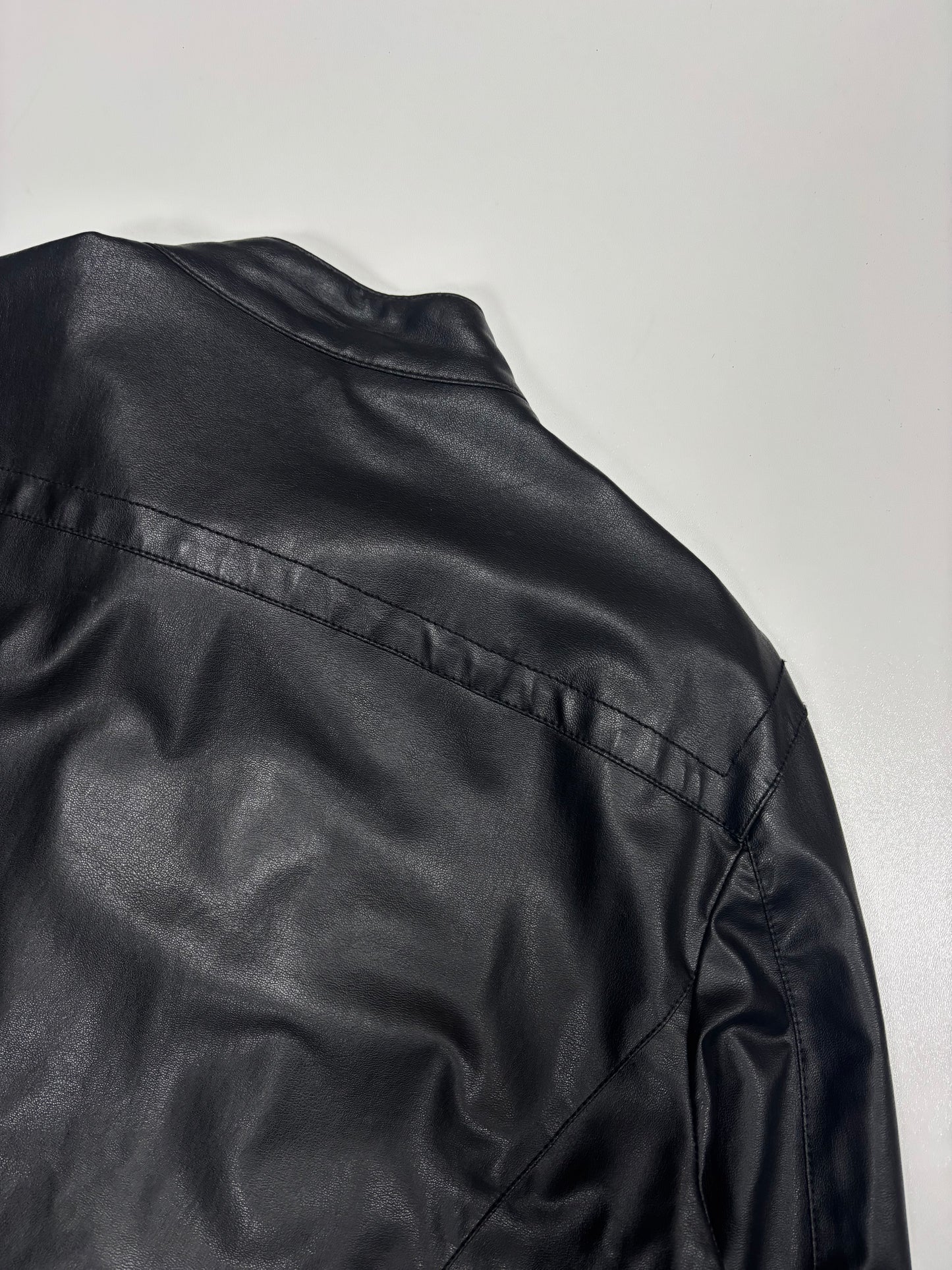 Bikkembergs Leather Jacket (M)