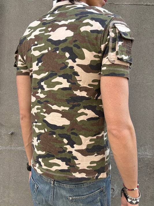 Avirex Camo Cargo Shirt (M)