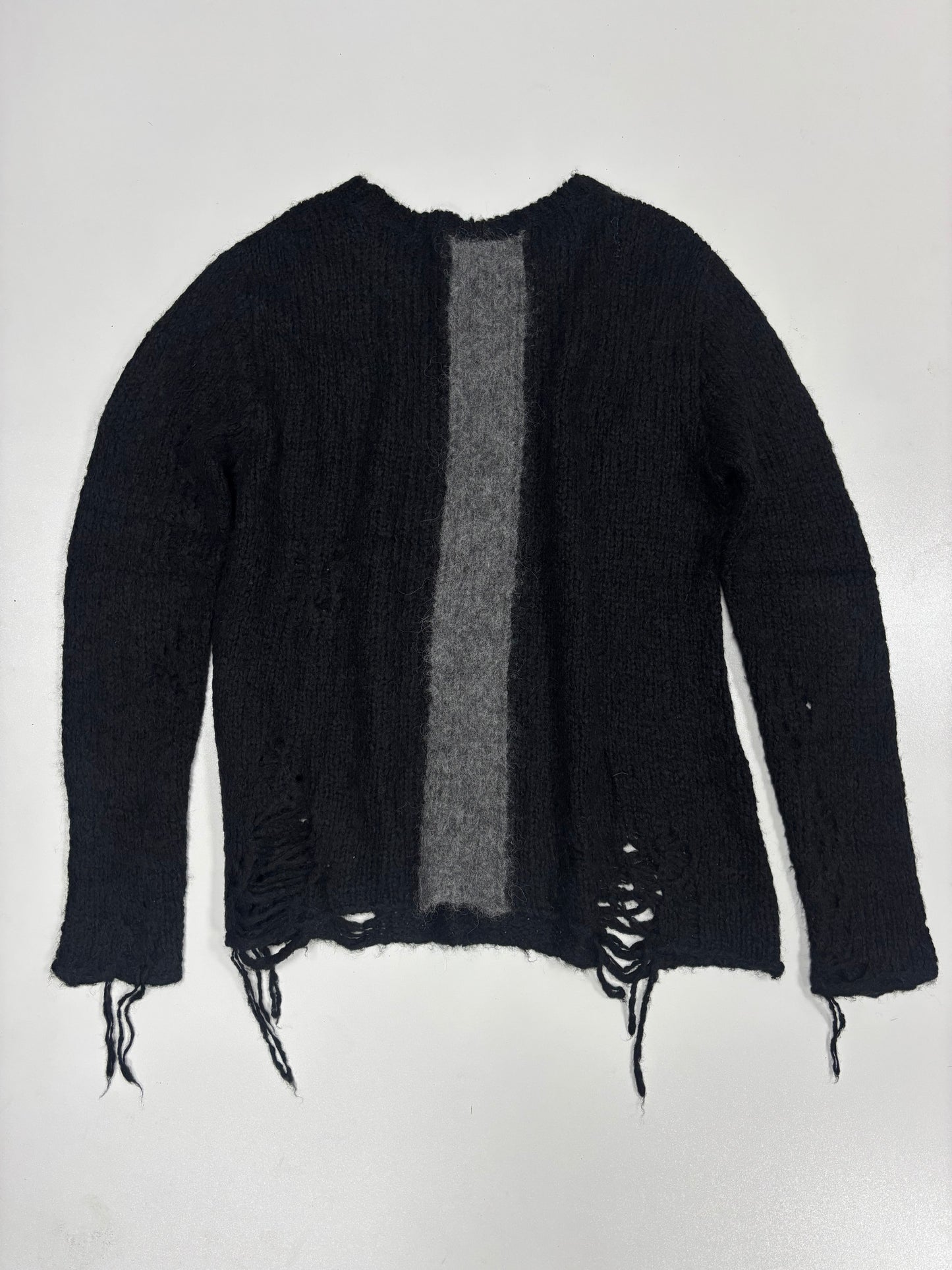 Thom Krom Distressed Knit Sweater (XXL)