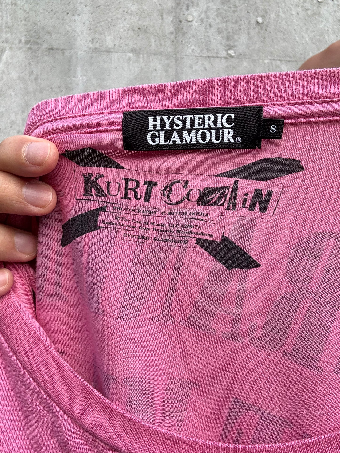 Hysteric Glamour Smoking Kurt Cobain Tee (S)