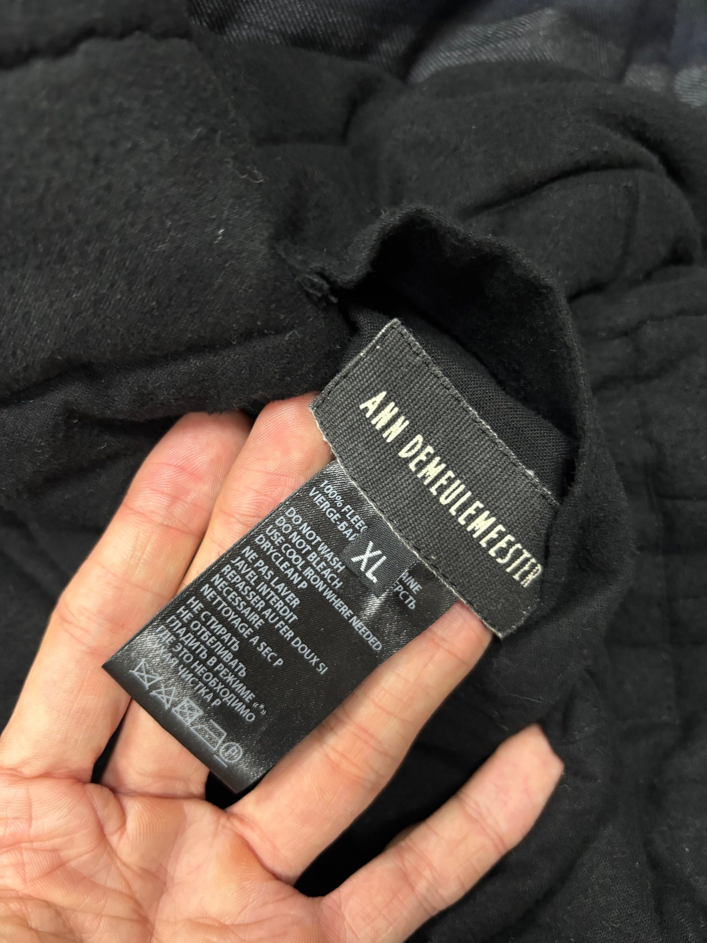AW16 Ann Demeulemeester Padded Blazer Jacket (XL)