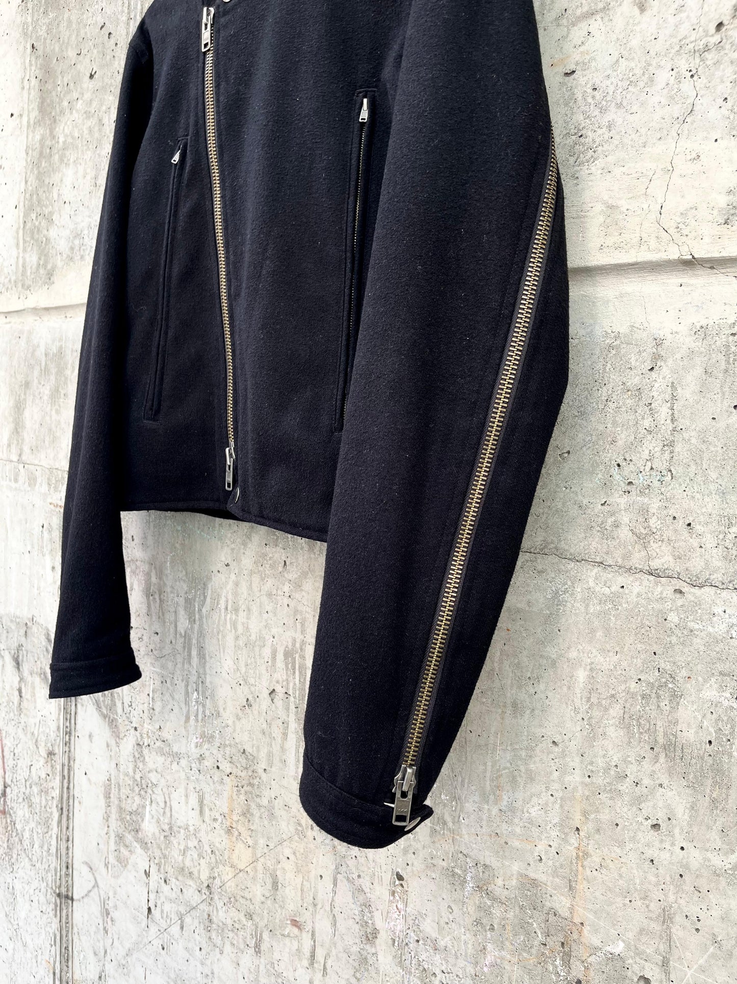 AW/14 Yohji Yamamoto Pour Homme Backzip Bomber (S)